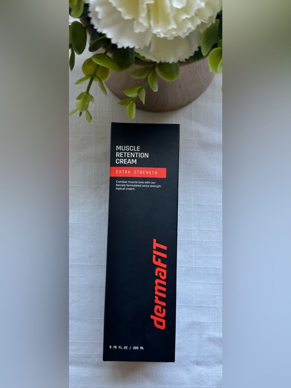 DermaFIT Muscle Retention Cream- Extra Strength- Maximize and Grow 6.76 fl.oz